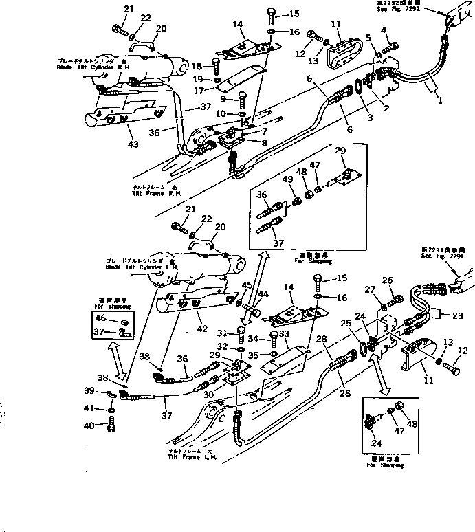 Шланг 195-71-62710 Komatsu