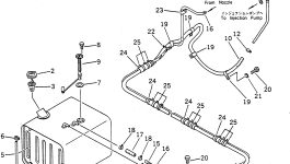 Шланг 22W-04-11230 Komatsu