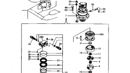 Шестерня YM172174-73290 Komatsu