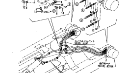 Шланг YM172422-78350 Komatsu