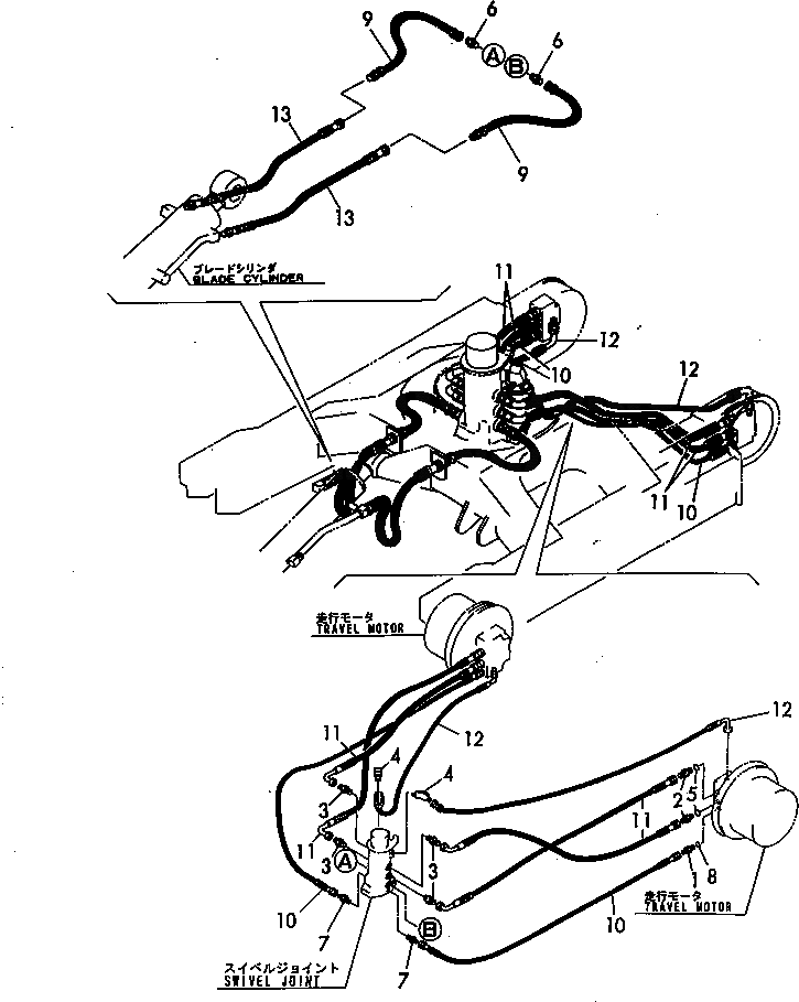 Шланг YM172147-78620 Komatsu