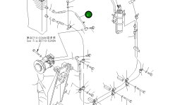 Шланг 17A-911-3612 Komatsu