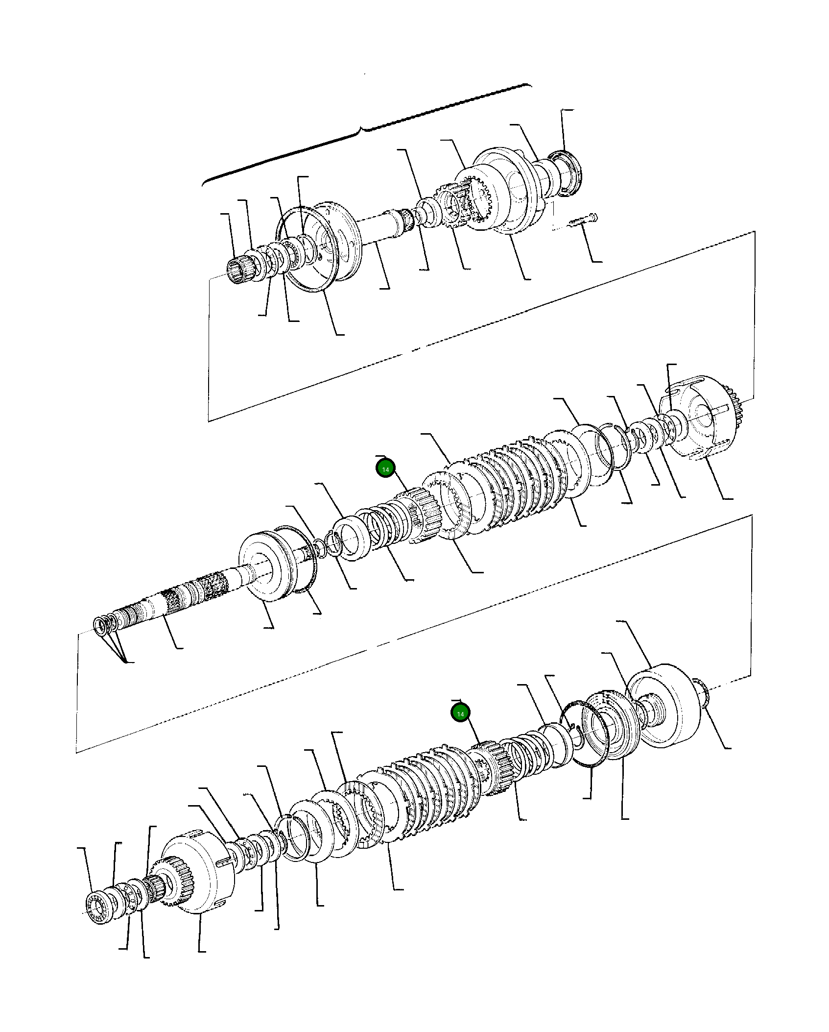Шестерня MI3183023 Komatsu