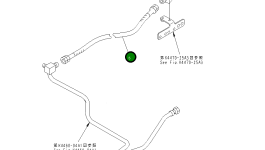 Шланг 07103-206A5 Komatsu