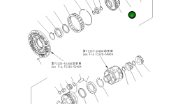 Шестерня 14X-15-22211 Komatsu