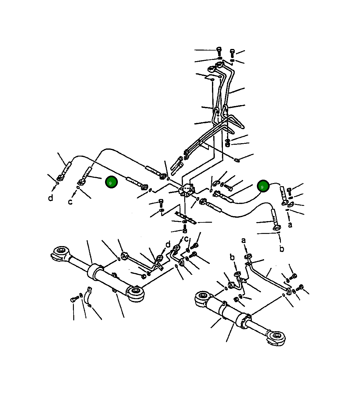 Шланг 07088-40606 Komatsu