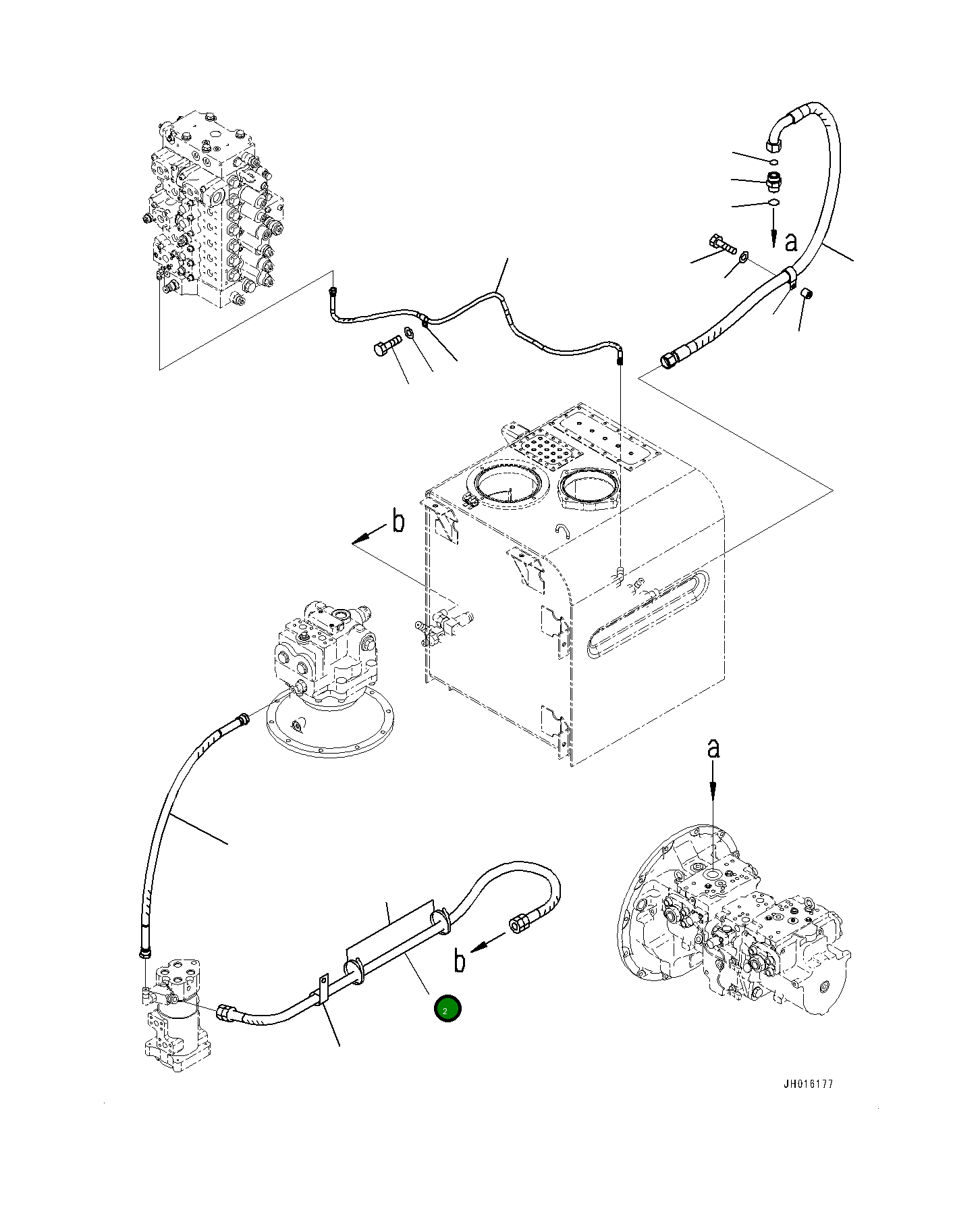 Шланг 208-62-71470 Komatsu
