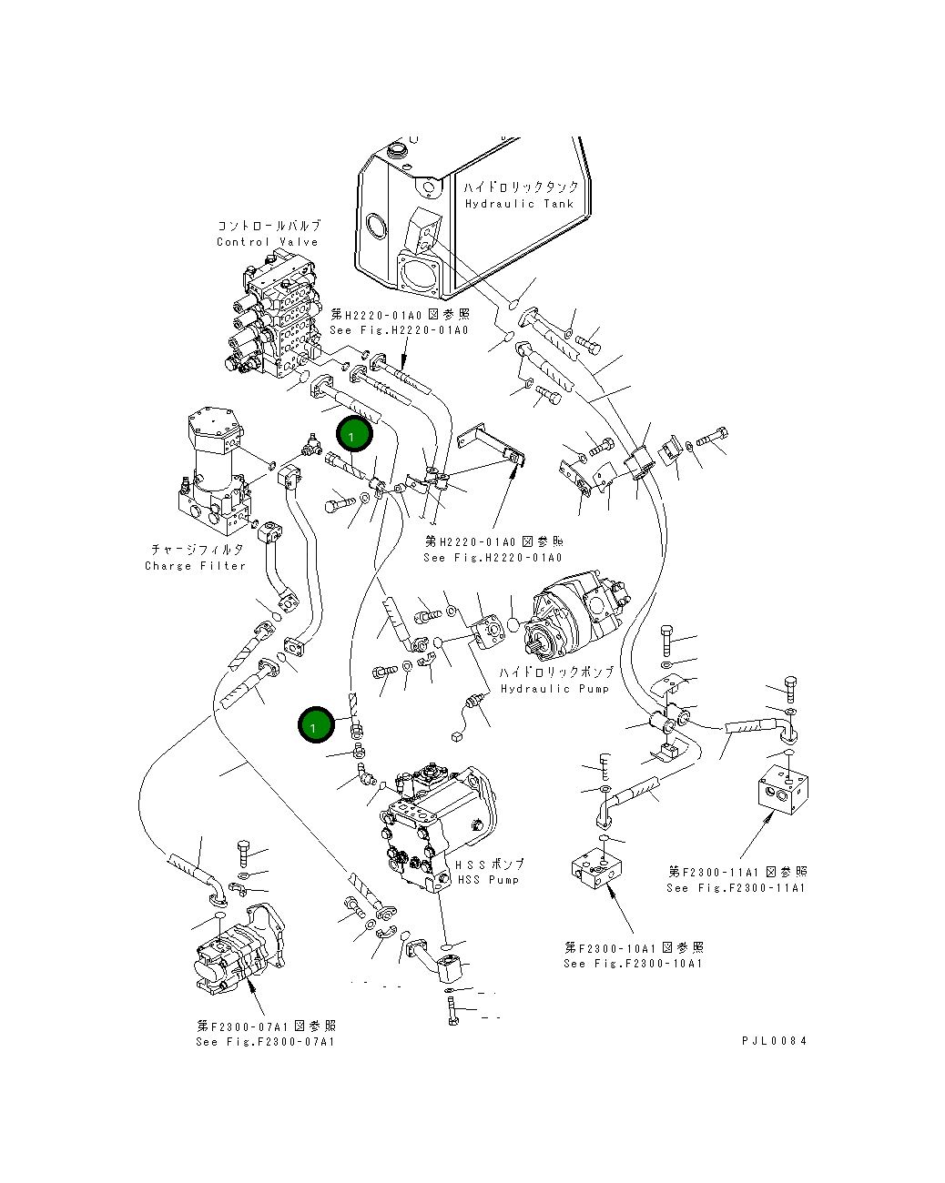 Шланг 17A-61-12720 Komatsu