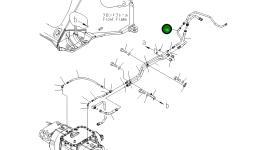 Шланг 02762-204A6 Komatsu