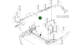 Шланг 07123-40622 Komatsu