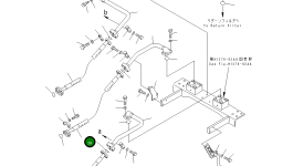 Шланг 07127-01415 Komatsu