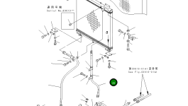 Шланг 17A-49-18341 Komatsu