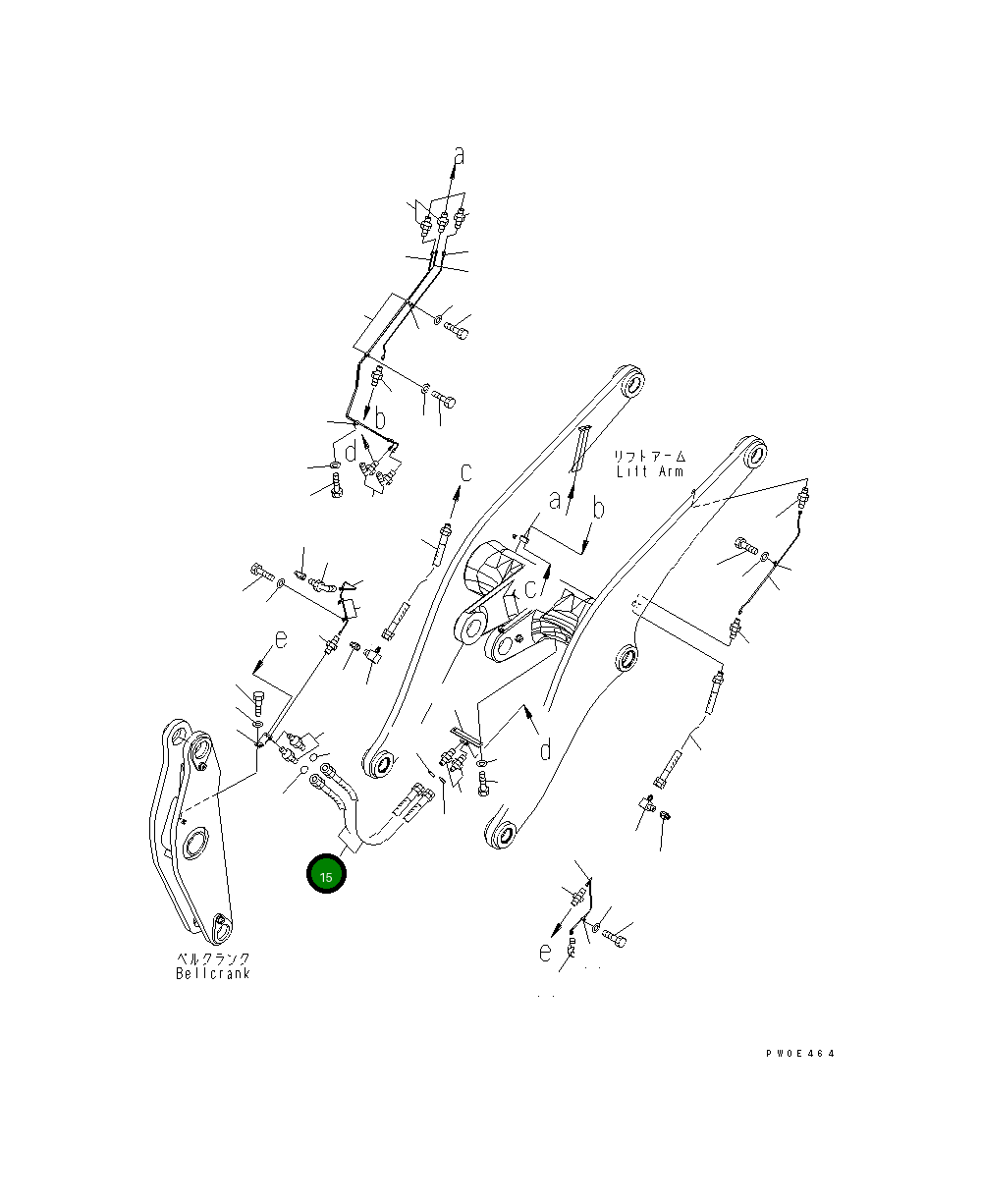 Шланг 02753-002A6 Komatsu
