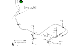 Шланг 124-62-51371 Komatsu
