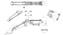 Шланг 0708501017 Komatsu