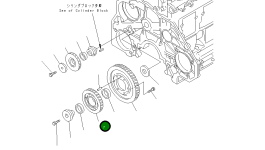 Шестерня 6154-31-6400 Komatsu