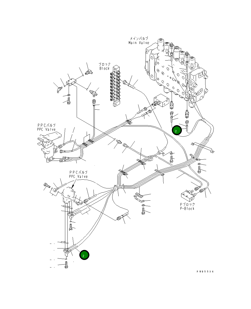 Шланг 20Y-62-27120 Komatsu
