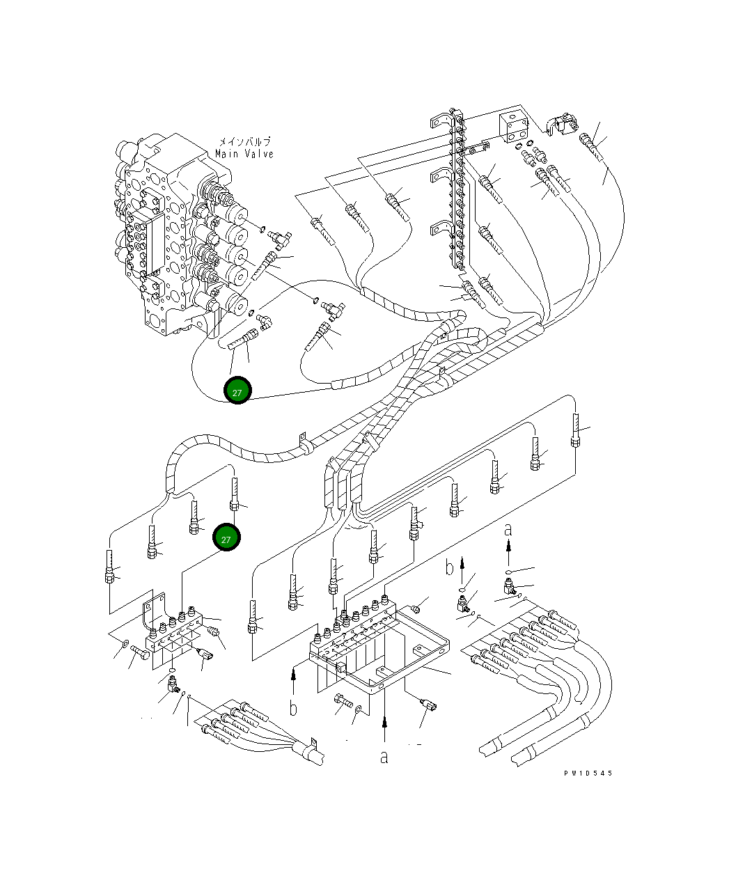 Шланг 07184-00320 Komatsu