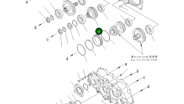 Шестерня 156-38-11141 Komatsu
