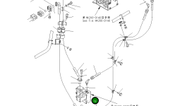 Шланг 07096-00220 Komatsu