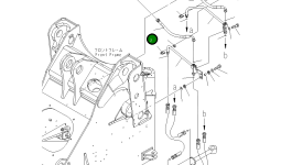 Шланг 02757-005A5 Komatsu
