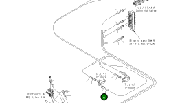 Шланг 07184-00333 Komatsu