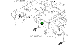 Шланг 07121-00324 Komatsu