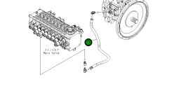 Шланг 02777-00310 Komatsu