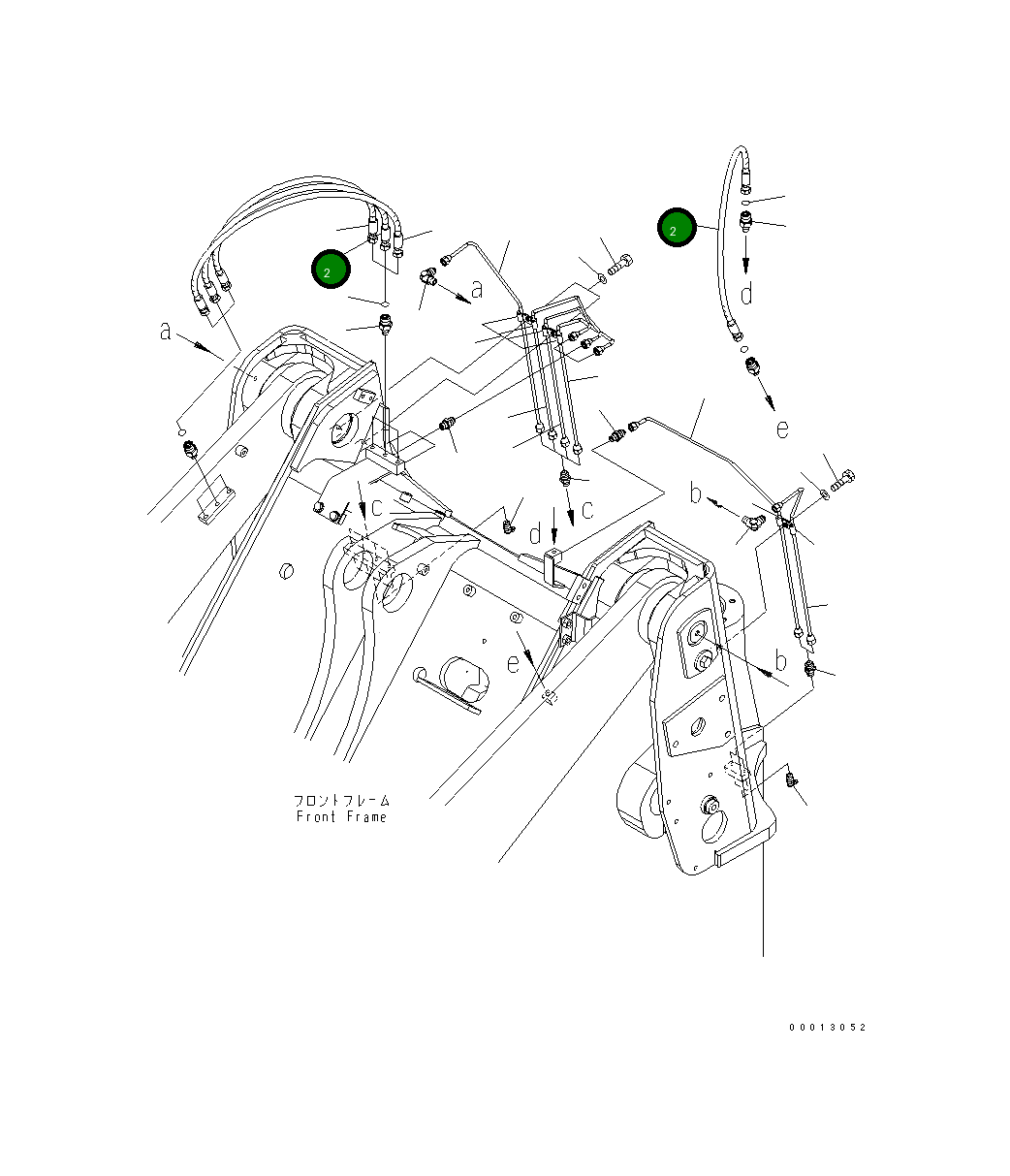 Шланг 02753-202A7 Komatsu