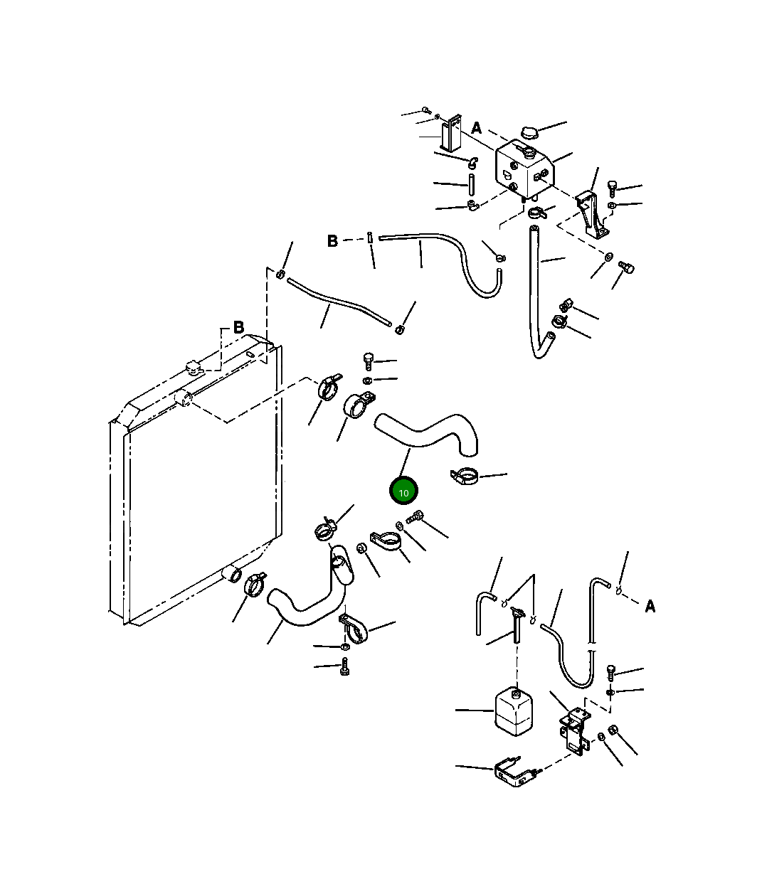Шланг 208-03-68121 Komatsu