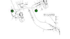 Шланг 208-62-K3120 Komatsu