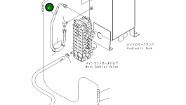 Шланг 20P-62-72445 Komatsu