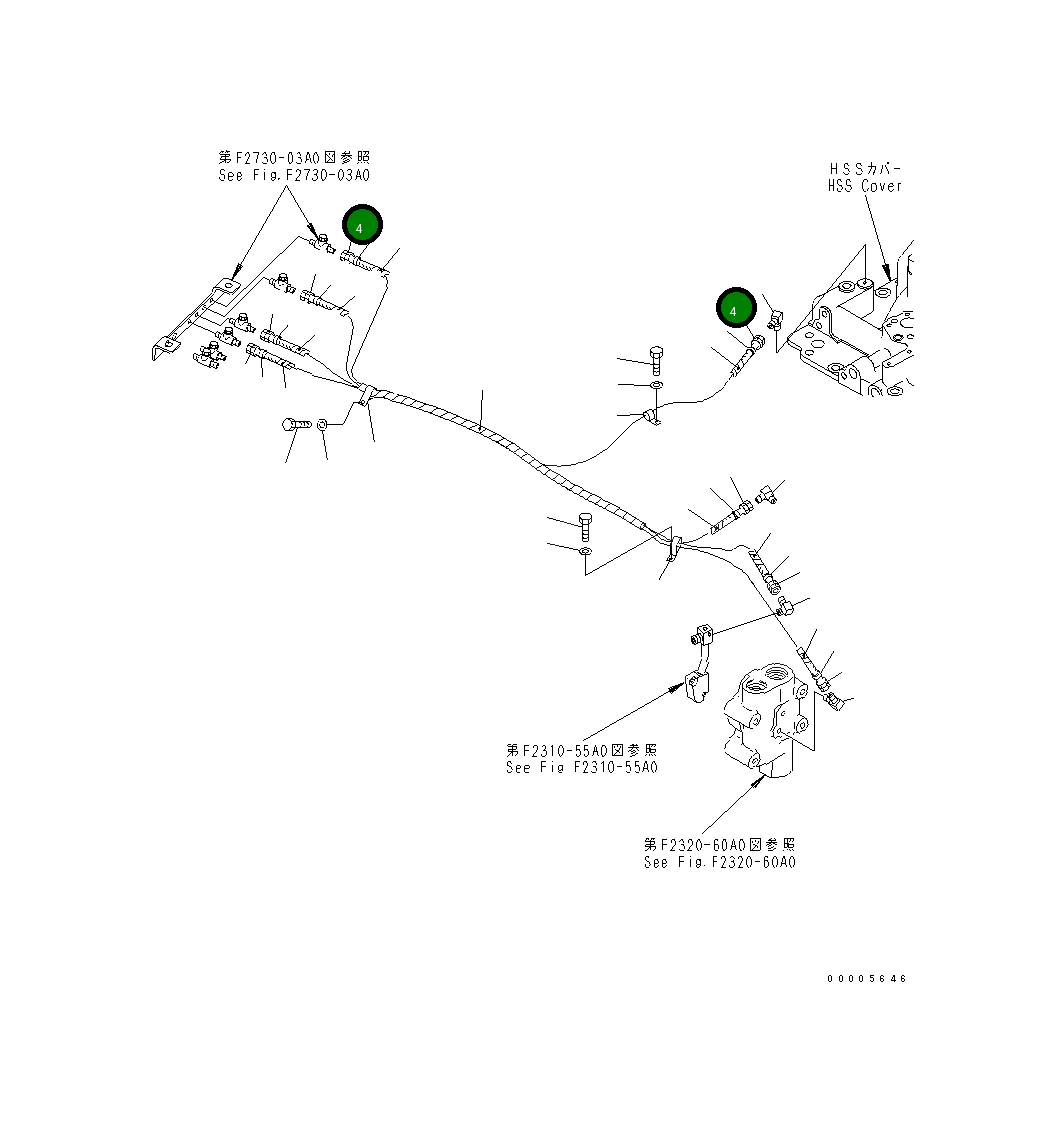 Шланг 14Z-49-31140 Komatsu