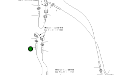 Шланг 07296-01420 Komatsu