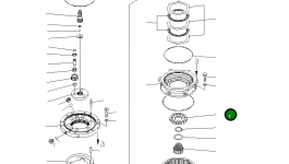 Шестерня 205-26-41140 Komatsu