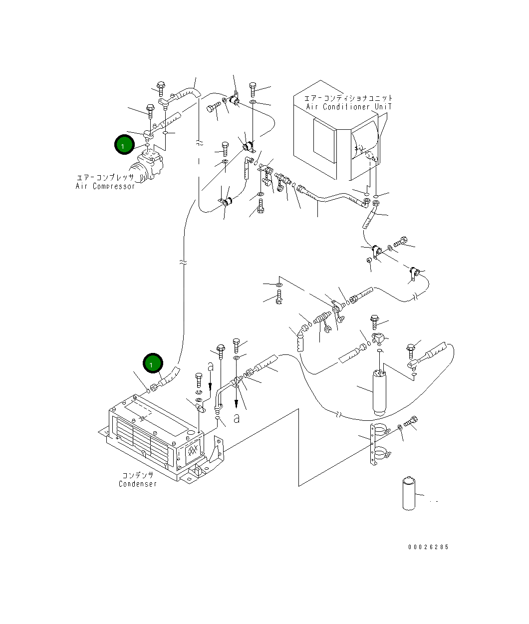 Шланг 19M-911-2210 Komatsu