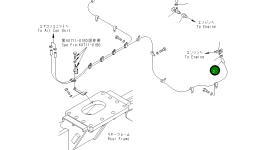 Шланг 09483-10571 Komatsu