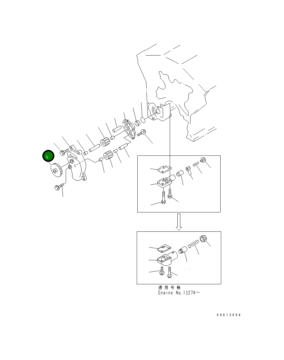 Шестерня 6215-51-1520 Komatsu