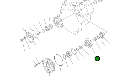 Шестерня 23E-15-18241 Komatsu