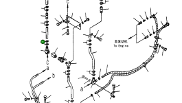 Шланг 07260-13221 Komatsu