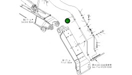 Шланг 07074-01021 Komatsu