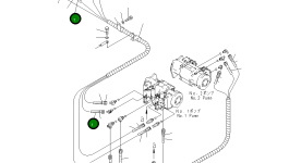 Шланг 07108-30315 Komatsu