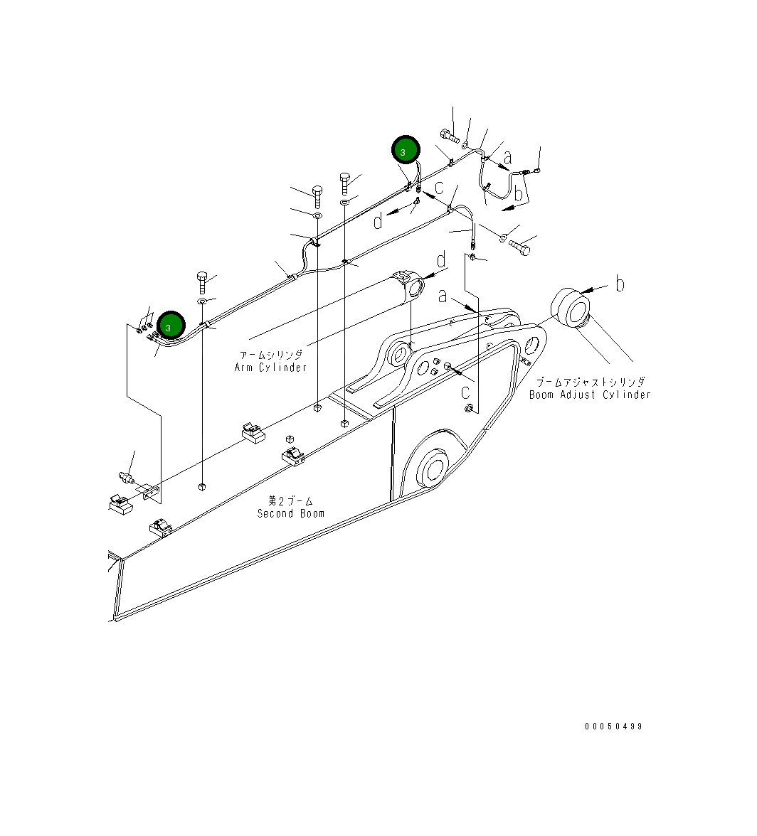 Шланг 20Y-70-K8071 Komatsu