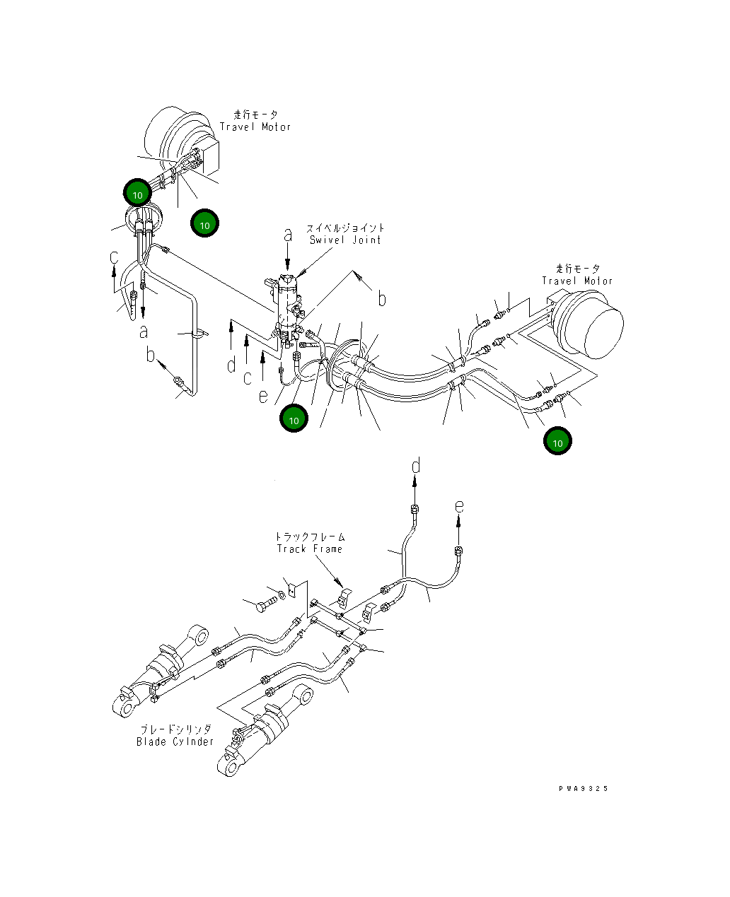 Шланг 203-62-52520 Komatsu