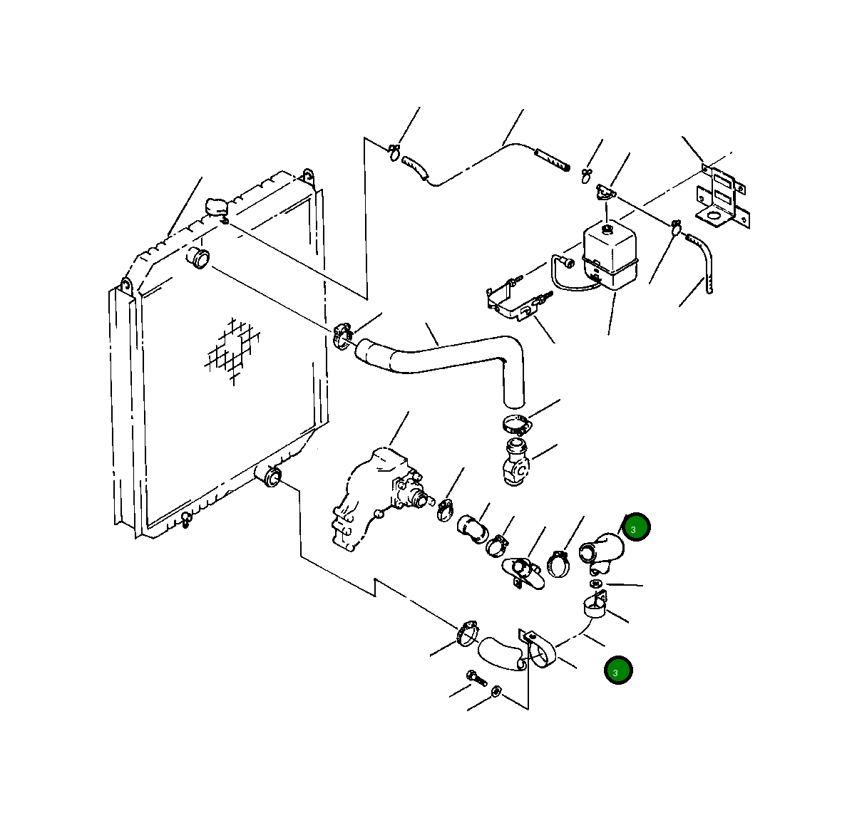Шланг 207-03-58161 Komatsu