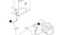 Шланг 02763-00518 Komatsu