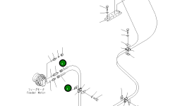 Шланг 07086-00439 Komatsu