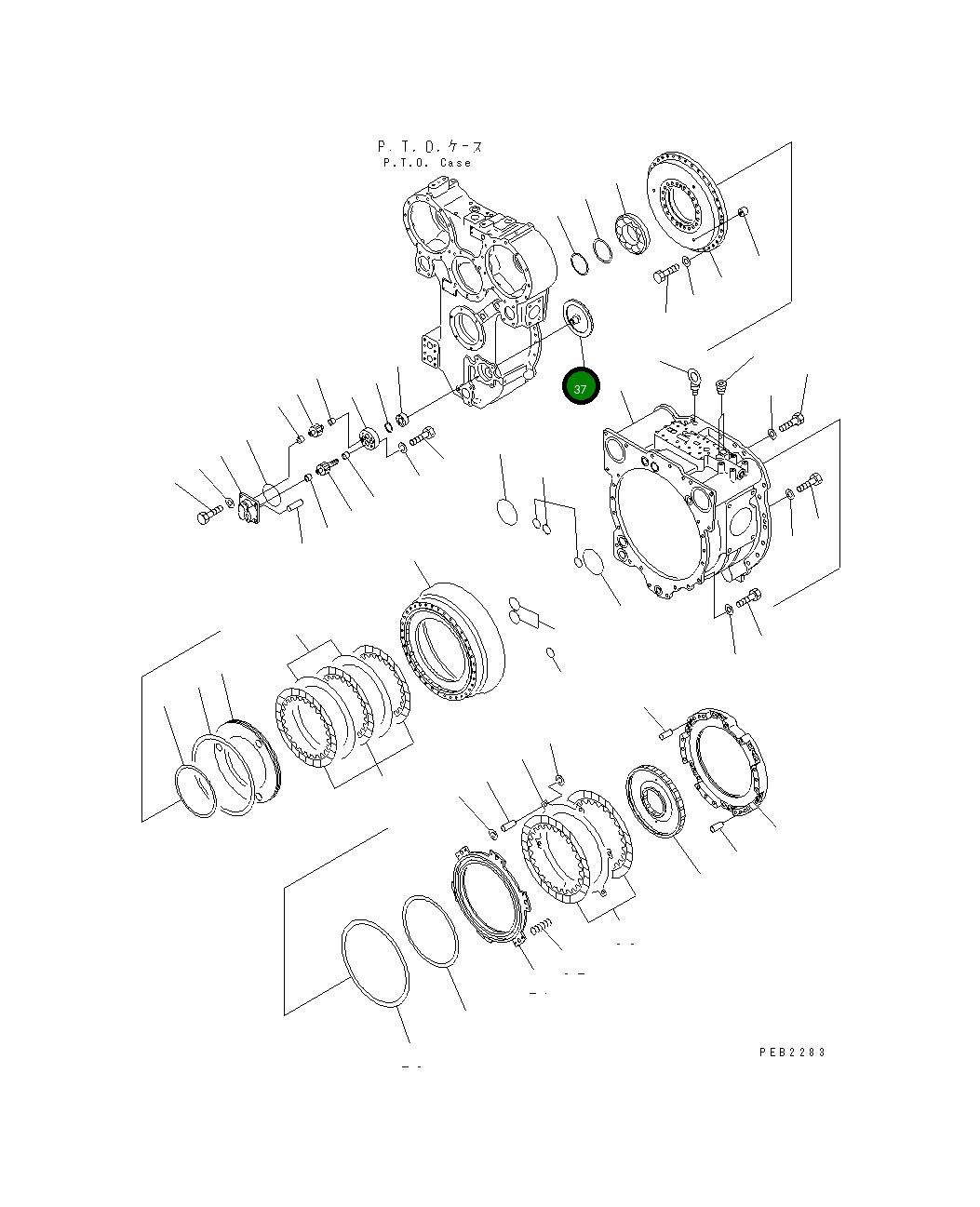 Шестерня 19M-13-14410 Komatsu
