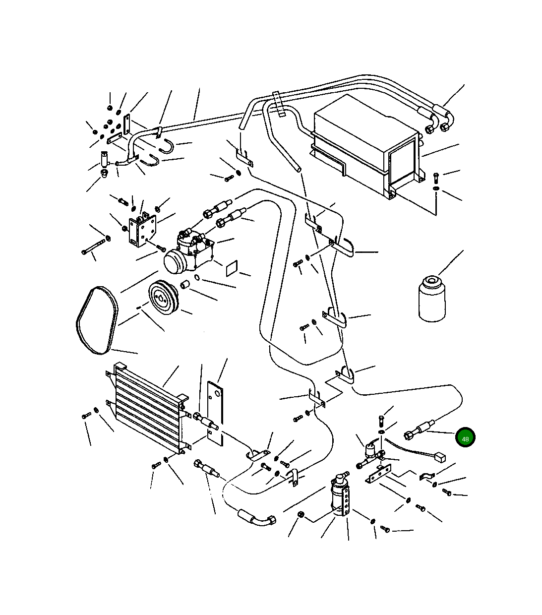 Шланг 09488-70420 Komatsu