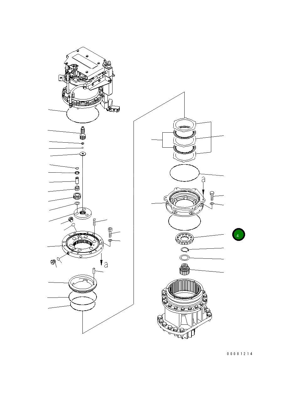 Шестерня 205-26-41140 Komatsu